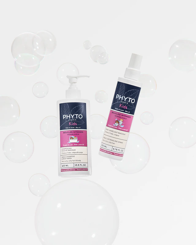 Phyto Kids Intense Curls Magic Shampoo & Body Wash shampoo e gel de banho para crianças