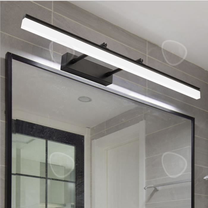 CONFO® Miroir télescopique armoire miroir lumière avant led toilette salle de bain lumière