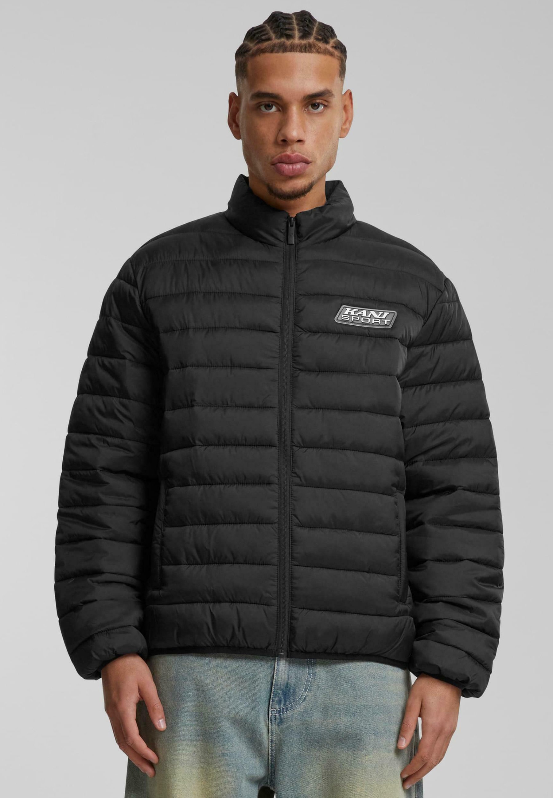 Karl Kani PATCH PUFFER - Winterjas - zwart