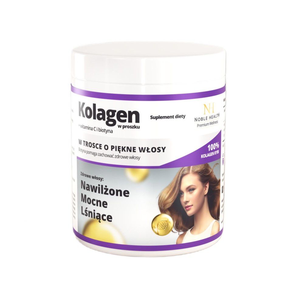 Polvere di collagene e vitamina C Noble Health