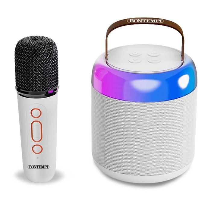 Wireless Speaker - Karaoke Kit - Wireless Microphone - RGB Lighting - Multicolor