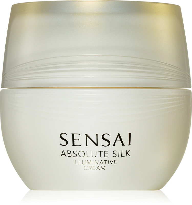 Sensai Absolute Silk Illuminative Cream, een hydraterende crème tegen rimpels en pigmentvlekken.