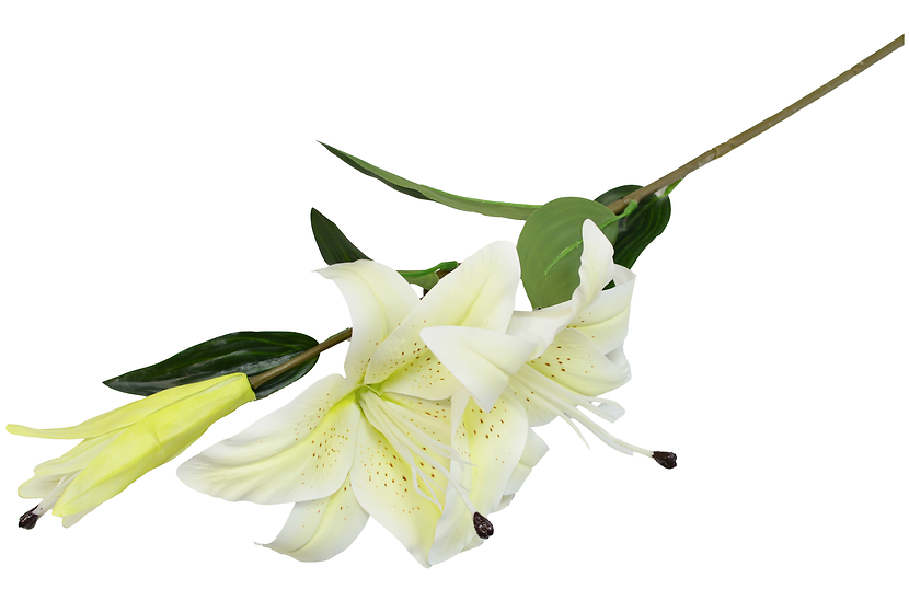 Sztuczny kwiat Lilii 80 cm mix wzorów
