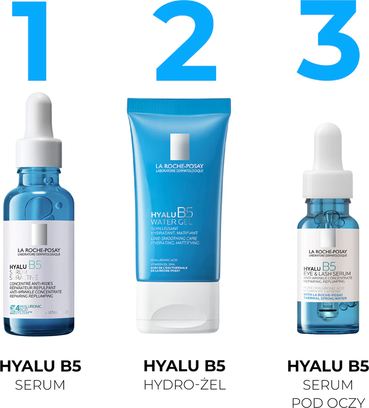 Ľahký hydratačný gélový krém La Roche-Posay Hyalu B5 Water Gel