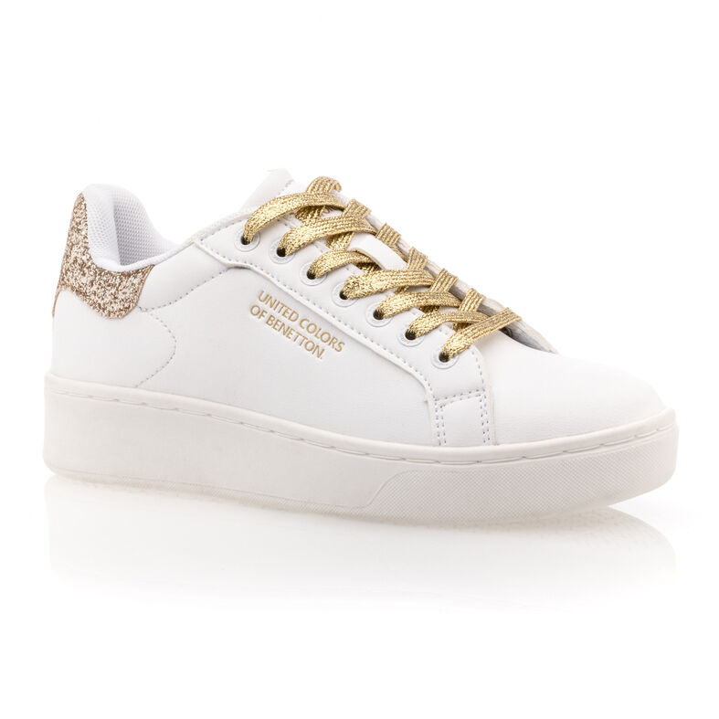 Zapatillas deportivas para mujer, color blanco.
