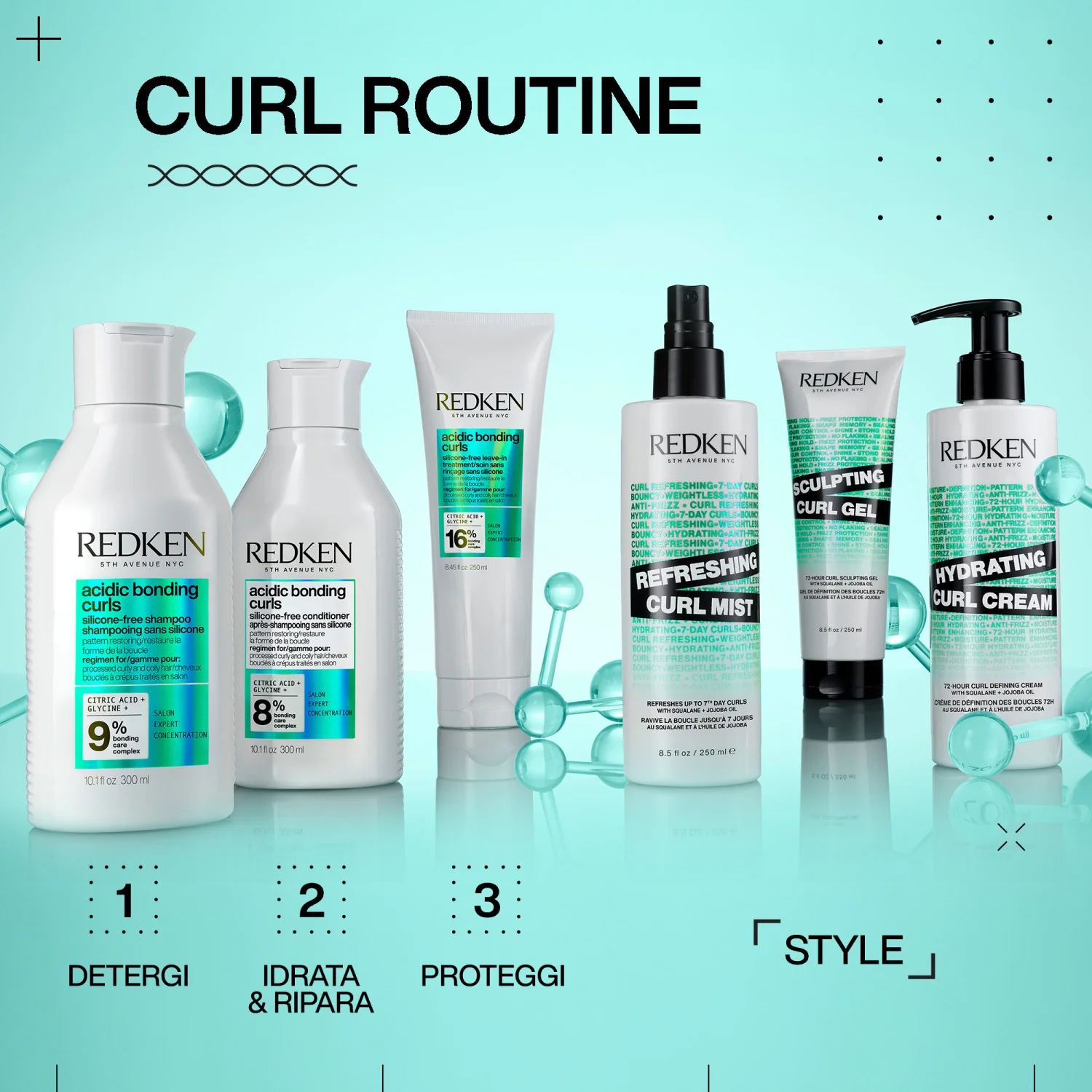 Styling Sculpting Curl Gel - Gel Capelli