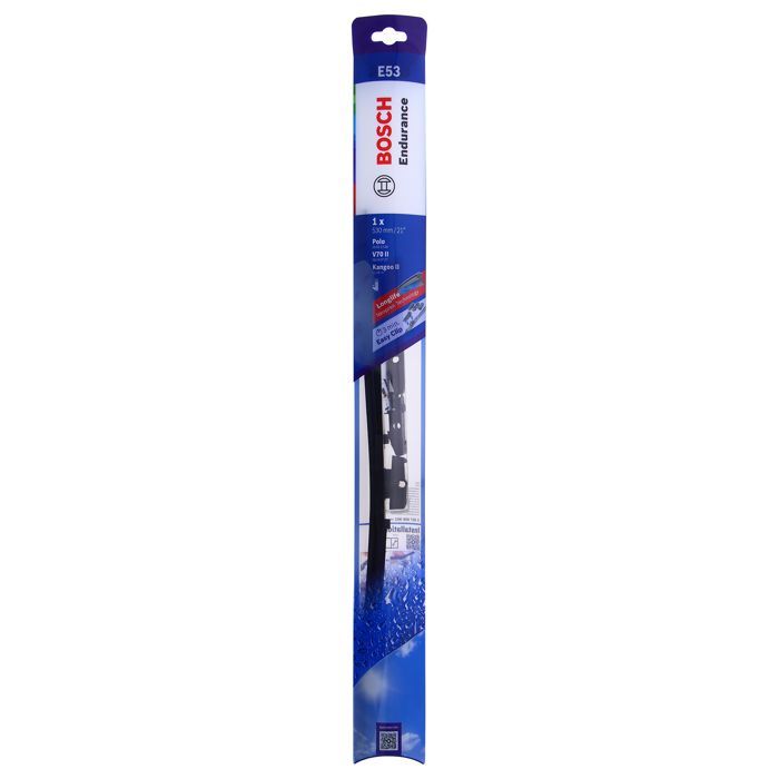 Spazzola tergicristallo piatta BOSCH Endurance 1 53c