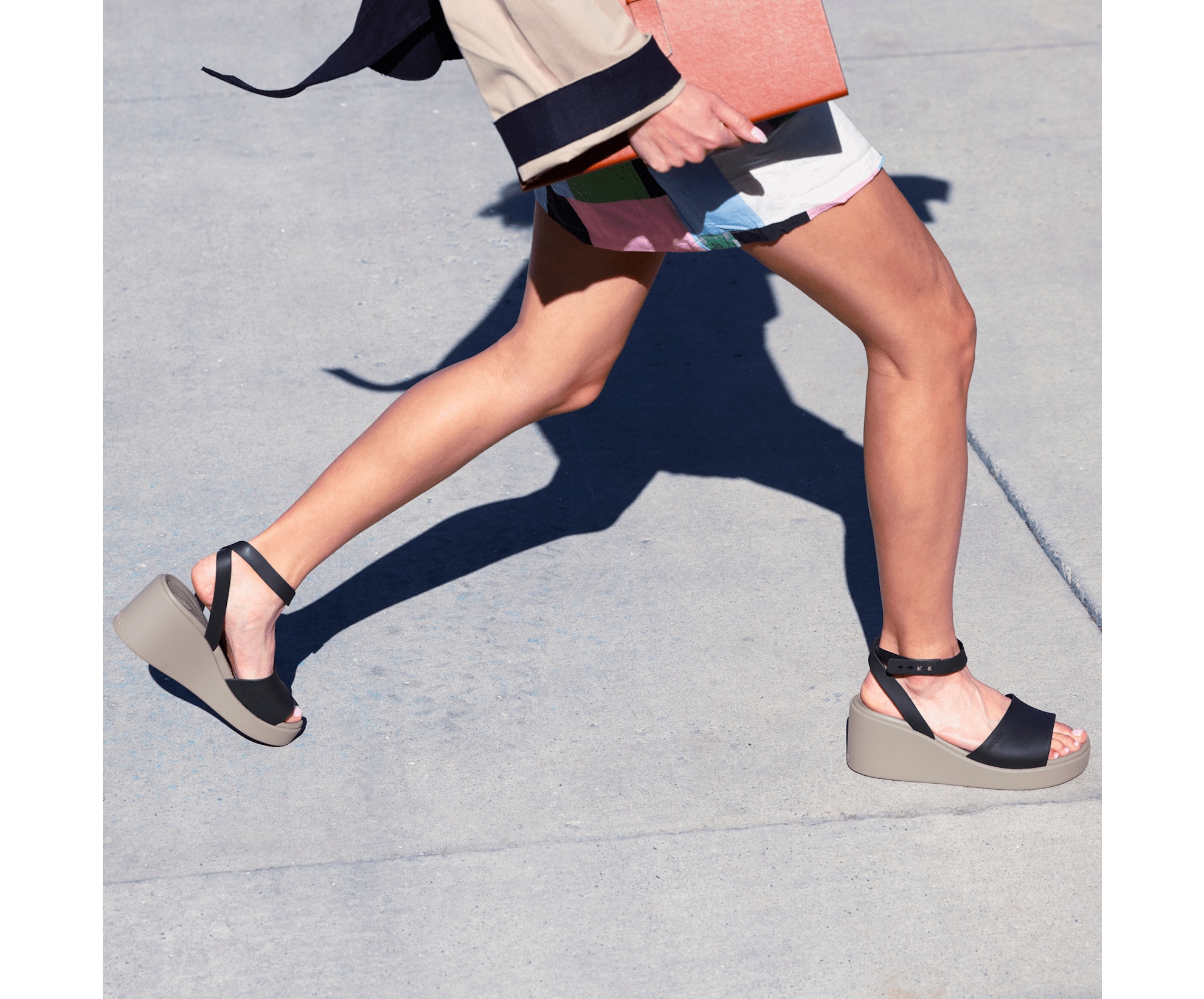 Brooklyn Ankle Strap Wedge - Sandal