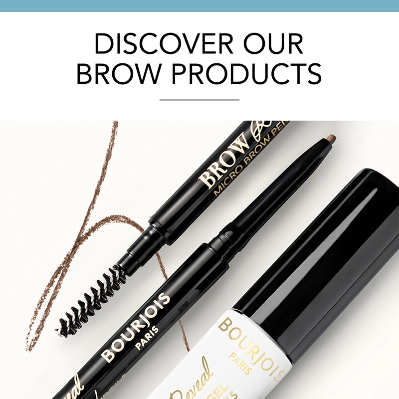 Bourjois Brow Reveal preciziškas antakių pieštukas su šepetėliu