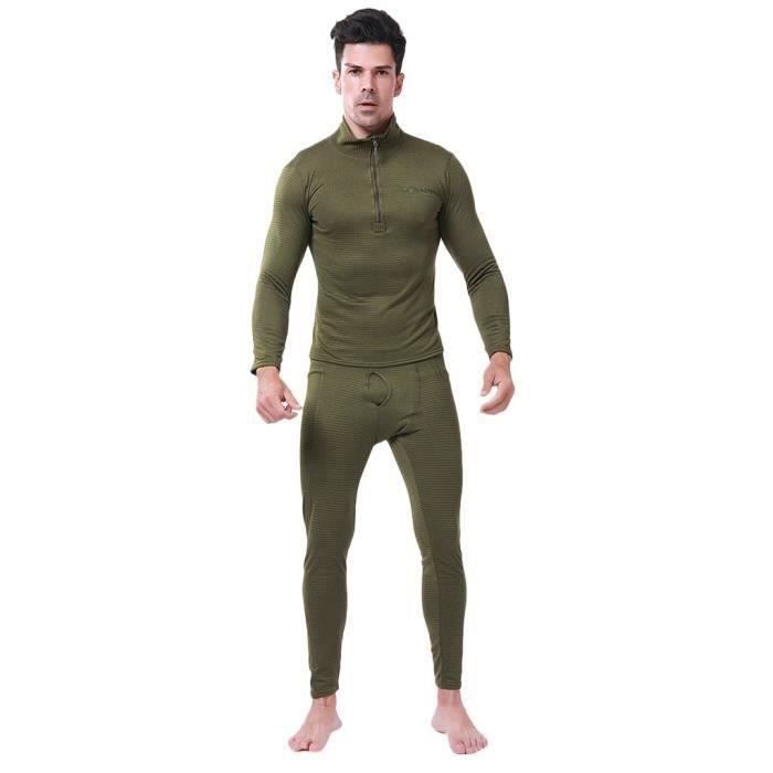 Chándal para hombre - Otoño-Invierno - Negro - Manga larga - Transpirable