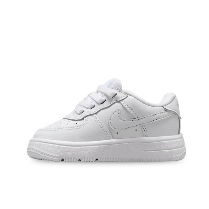 Zapatillas Nike Force 1 Low EasyOn (TD) para bebés y niños pequeños, color blanco IH4491-101