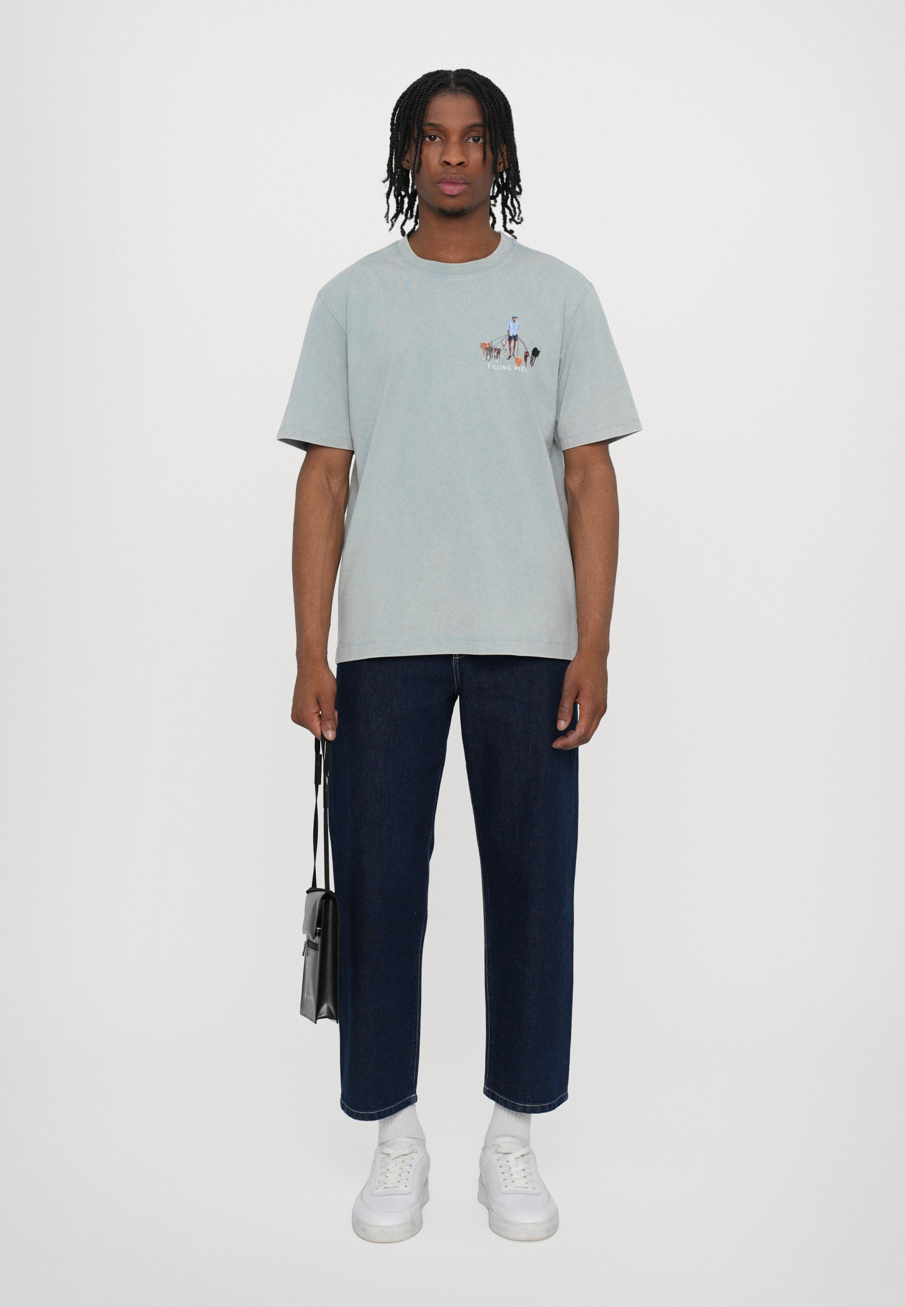Filling Pieces DOG WALKER - T-shirt stampata - arona