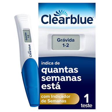 Indikator testa nosečnosti Clearblue Tedni 1 enota 1 enota