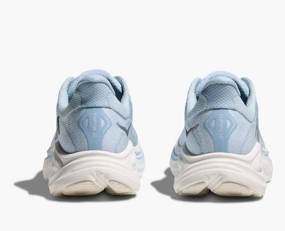 HOKA Clifton 10 Glacier Blue / Silver