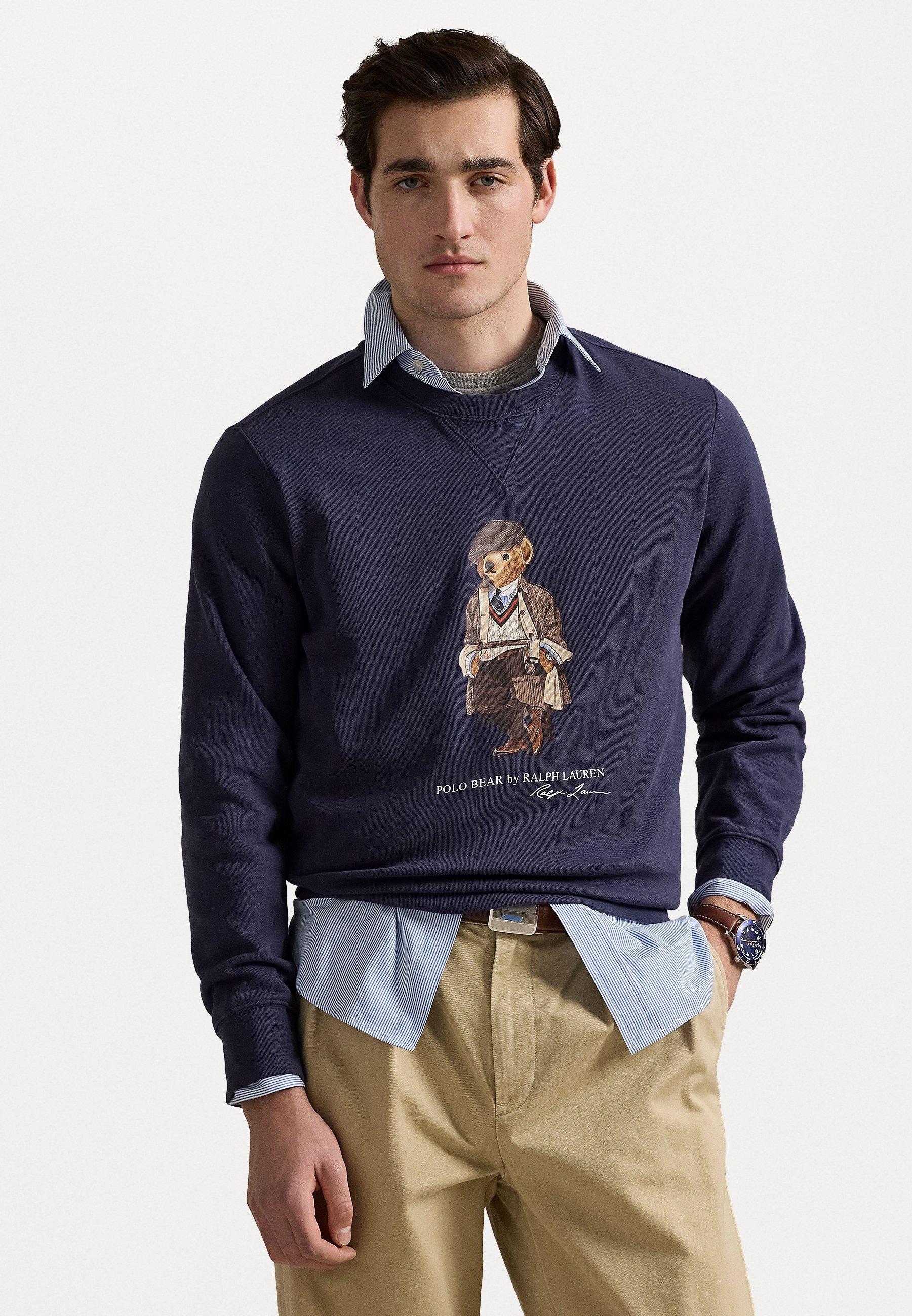Felpa Polo Ralph Lauren POLO BEAR FLEECE - Felpa - blu slavato