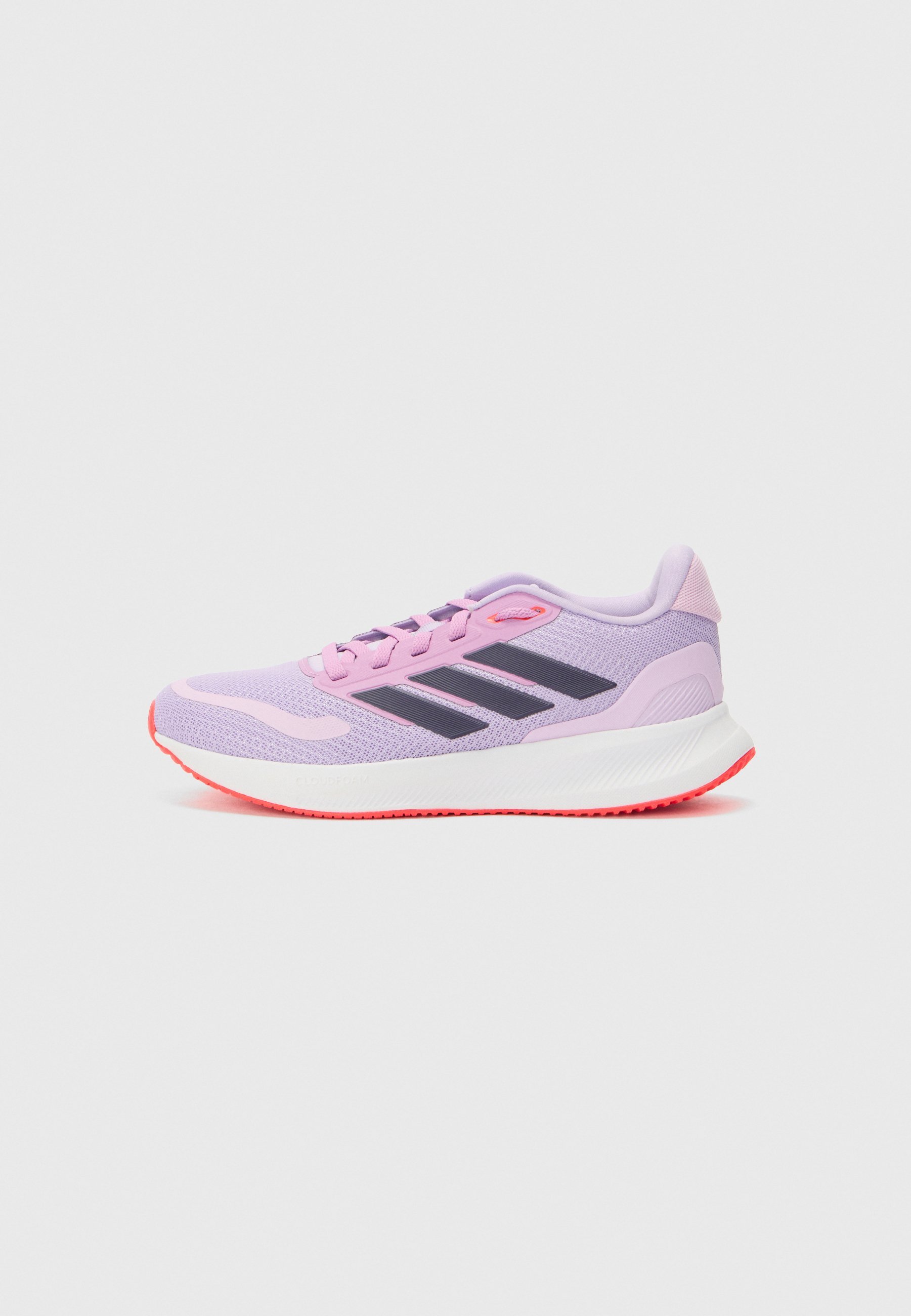 adidas Performance RUNFALCON – Straßenlaufschuhe – Puderpflaume/Aurorapflaume/Klares Rot