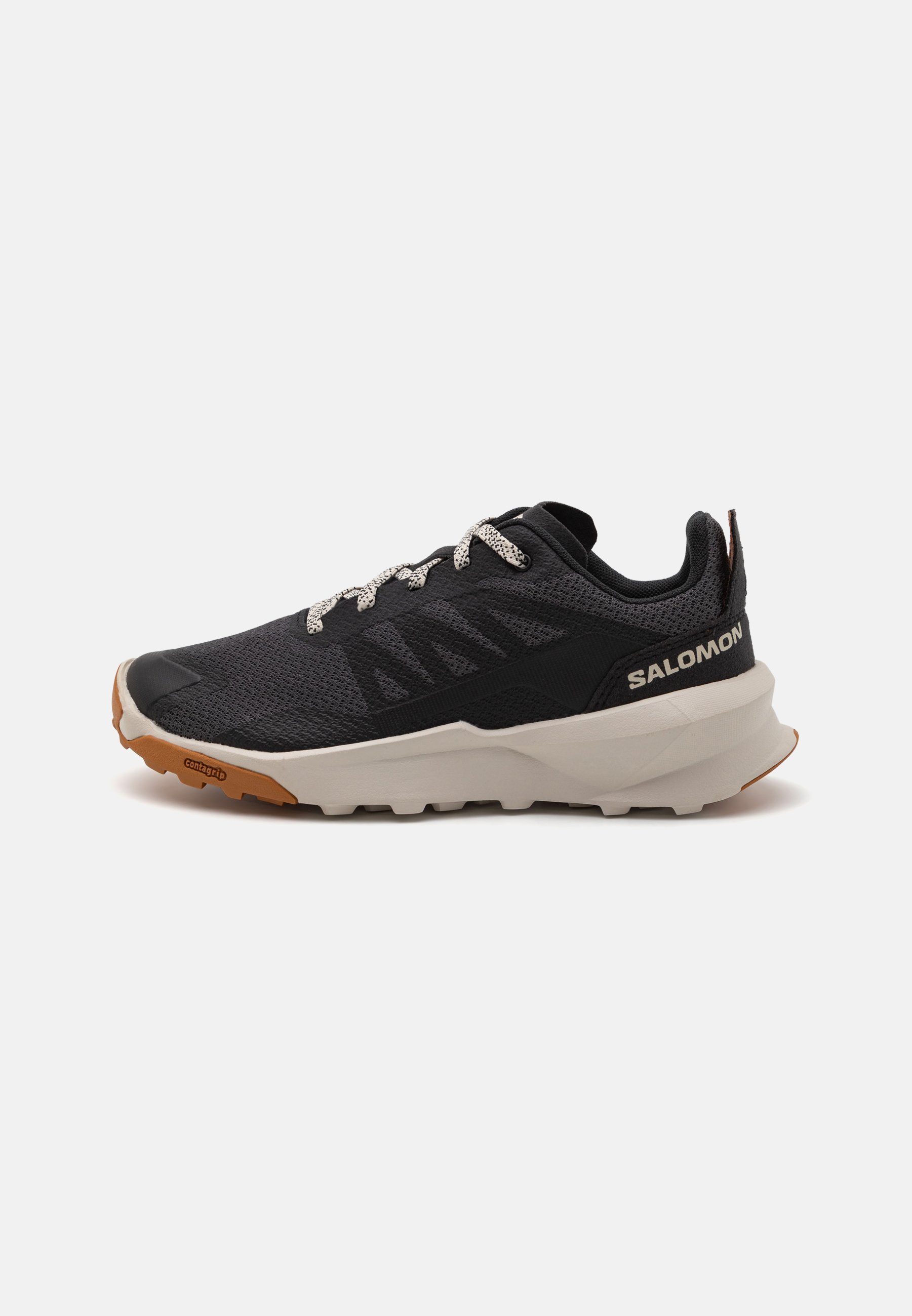 Salomon PATROL UNISEX - Hiking shoes - asphalt/rainy day/pecan brown