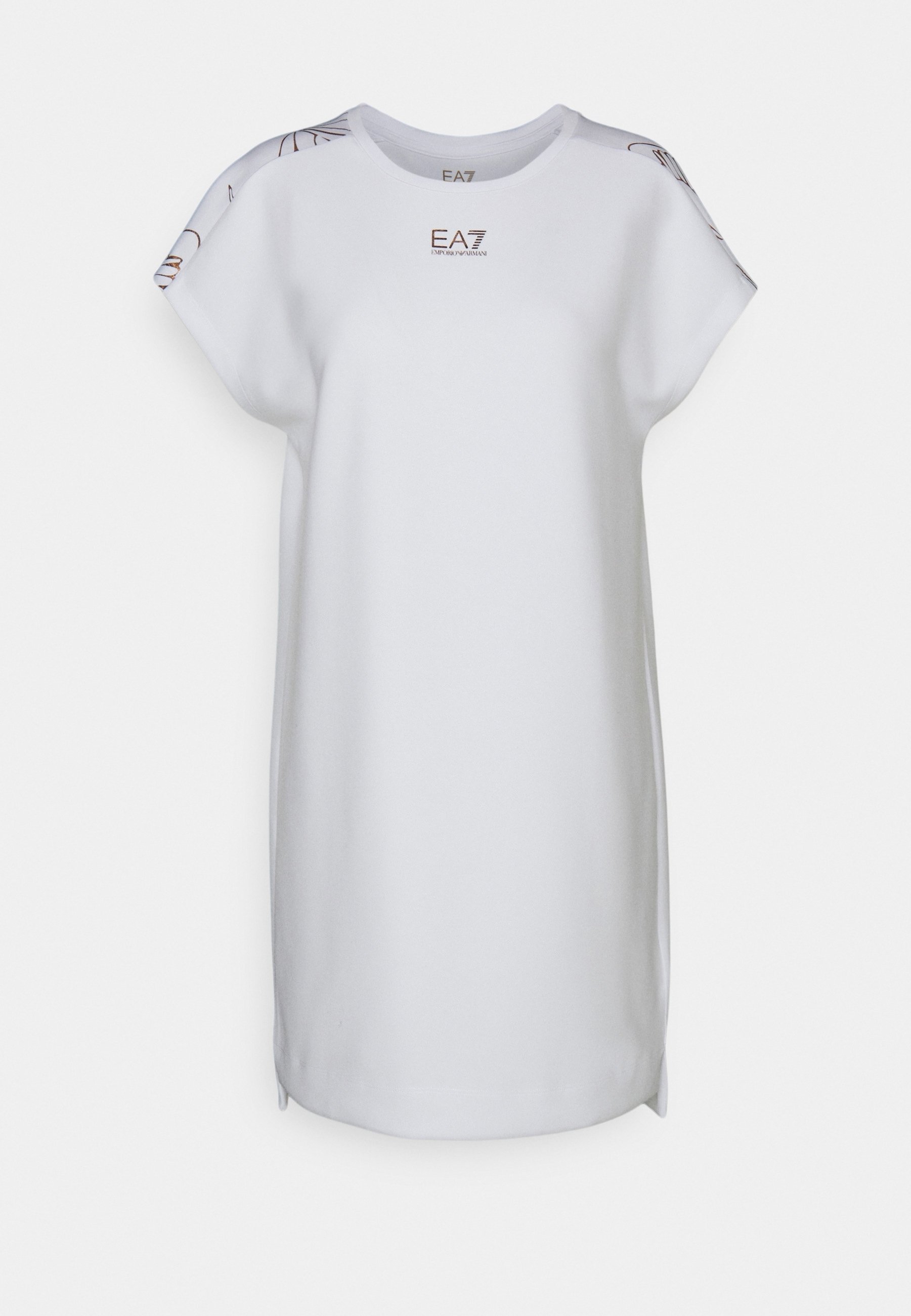EA7 Emporio Armani Jerseykleid - weiß