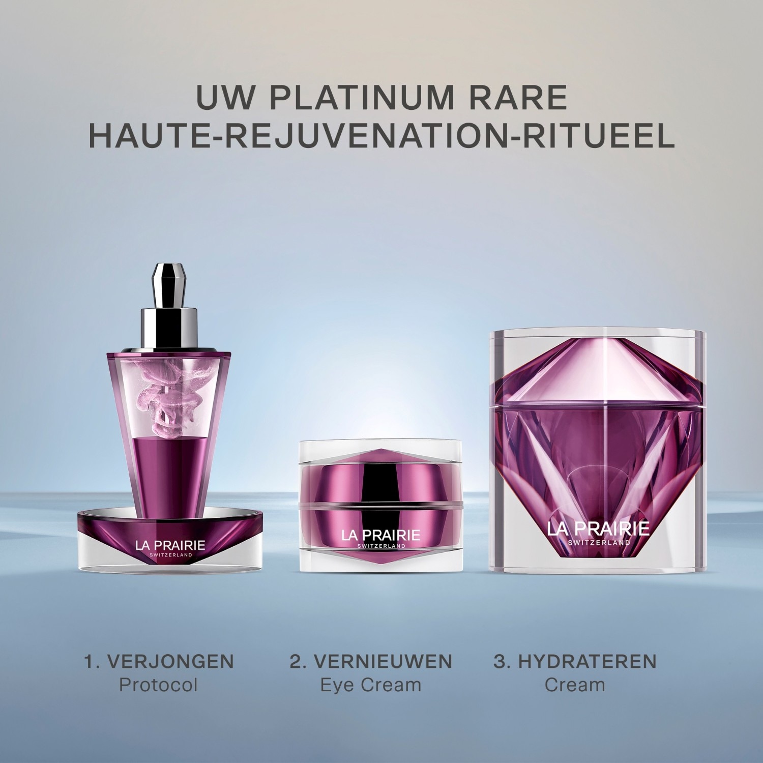 La Prairie Hydrating Serum Platinum Rare Haute-Rejuvenation Protocol - 24 ml