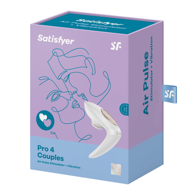 Satisfyer Pressure Wave Vibrator Pro 4 Couples 1 unit 1 unit