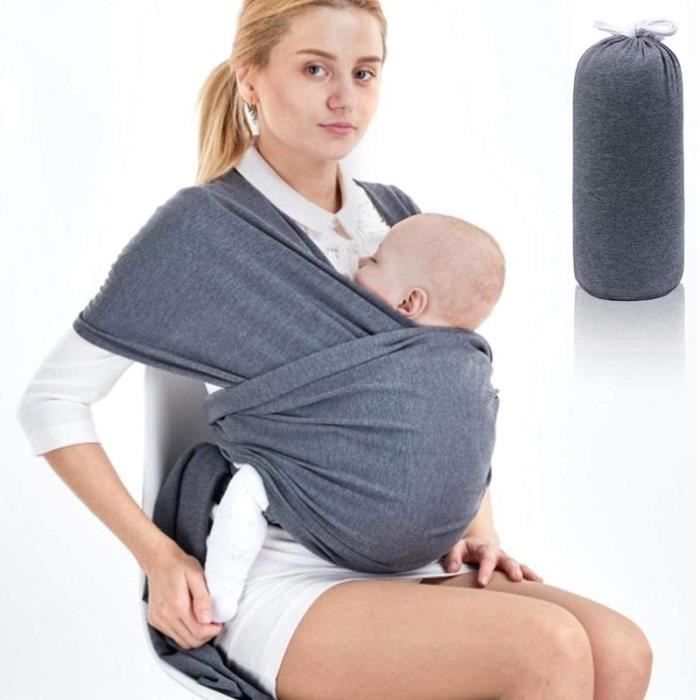 Portabebés multifuncional INSFITY - Gris oscuro - Hasta 15 kg