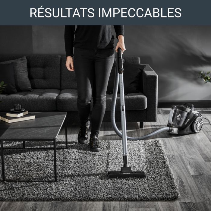Aspiradora sin bolsa Rowenta Compact Power XXL reacondicionada, capacidad para 2 personas.