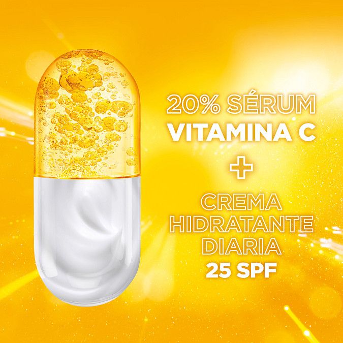 Skin Active vitamin C kremasti serum za posvjetljivanje kože protiv tamnih fleka
