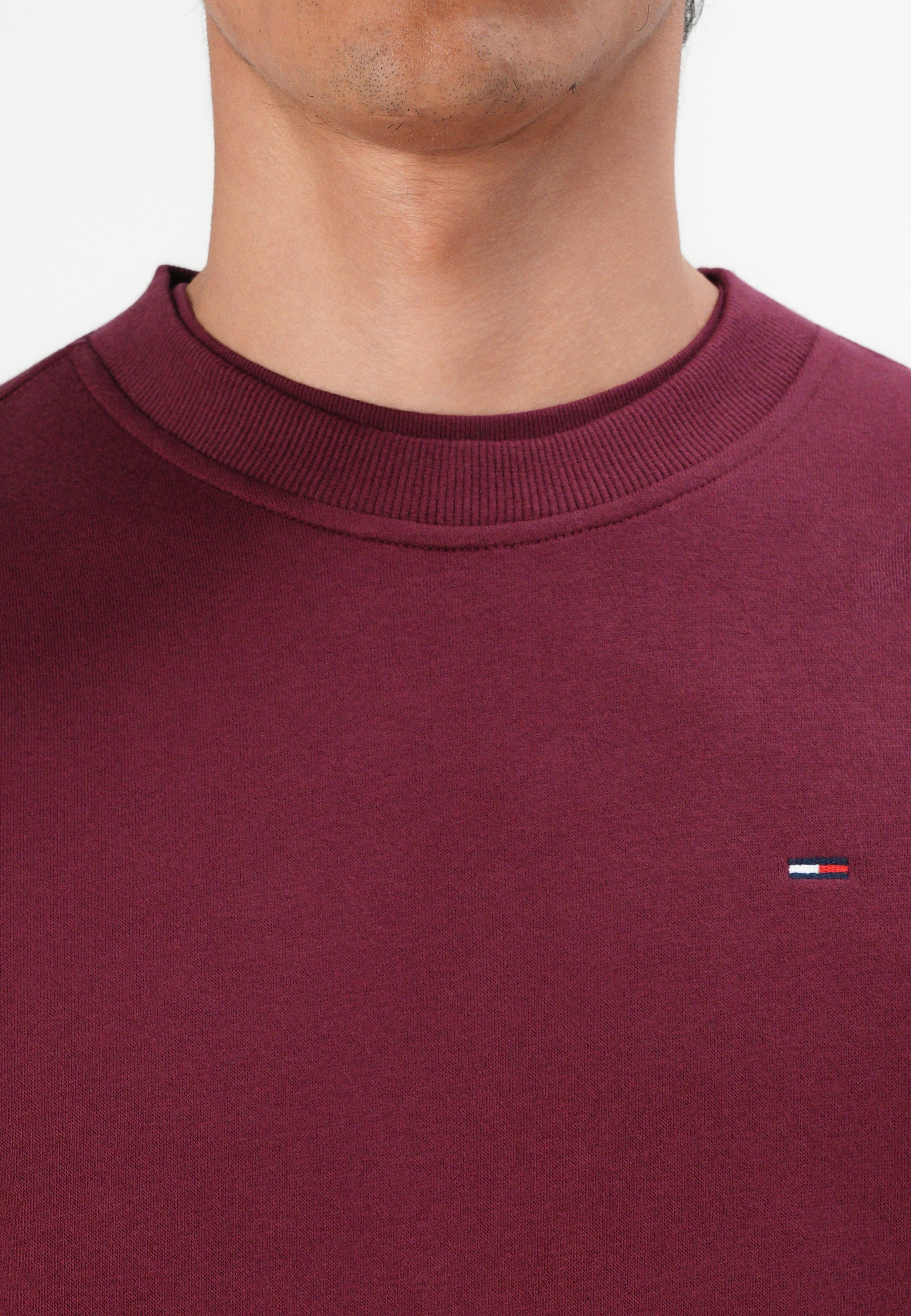 Tommy Jeans FLAG CREW - Dressipluus - veinipunane