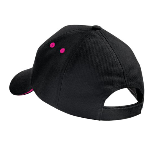  Gorra/visera Deportiva Beechfield Ultimate Sandwich 100 % Algodón.