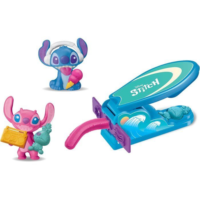 LEXIBOOK CRAZART - Kit para crear figuras de Stitch con arcilla de modelar suave y maleable.