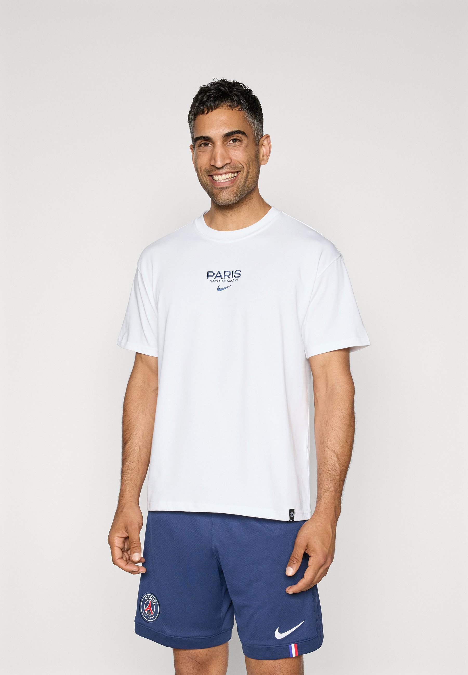 Nike Performance PARIS SAINT-GERMAIN PREMIUM T-shirt - T-shirt met print - wit