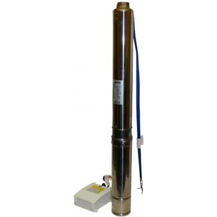 Pompe à eau immergée puits forage - VARAN - 4STM3-13 - 4000l/h - 112m