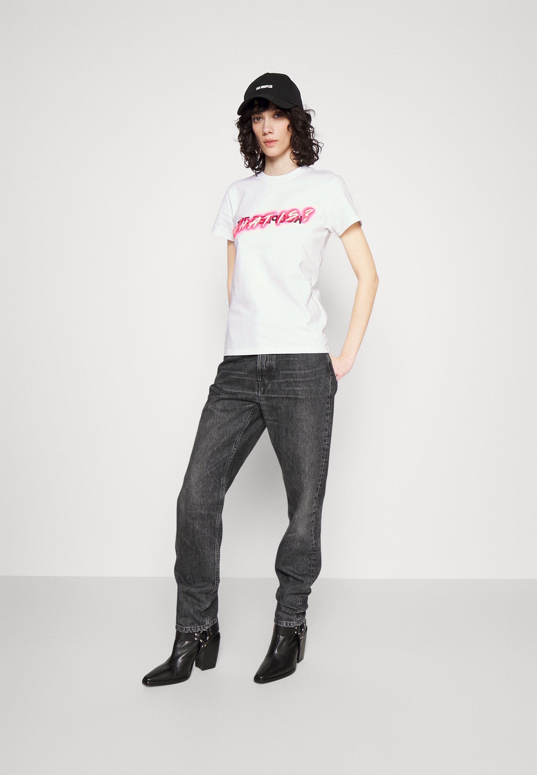 Het Kooples T-shirt met print - wit