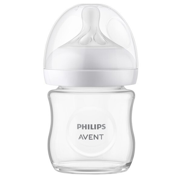 Philips Avent Natural Response SCY930/01 0m+ staklena bočica za bebe s dudom Natural Reflex 120 ml