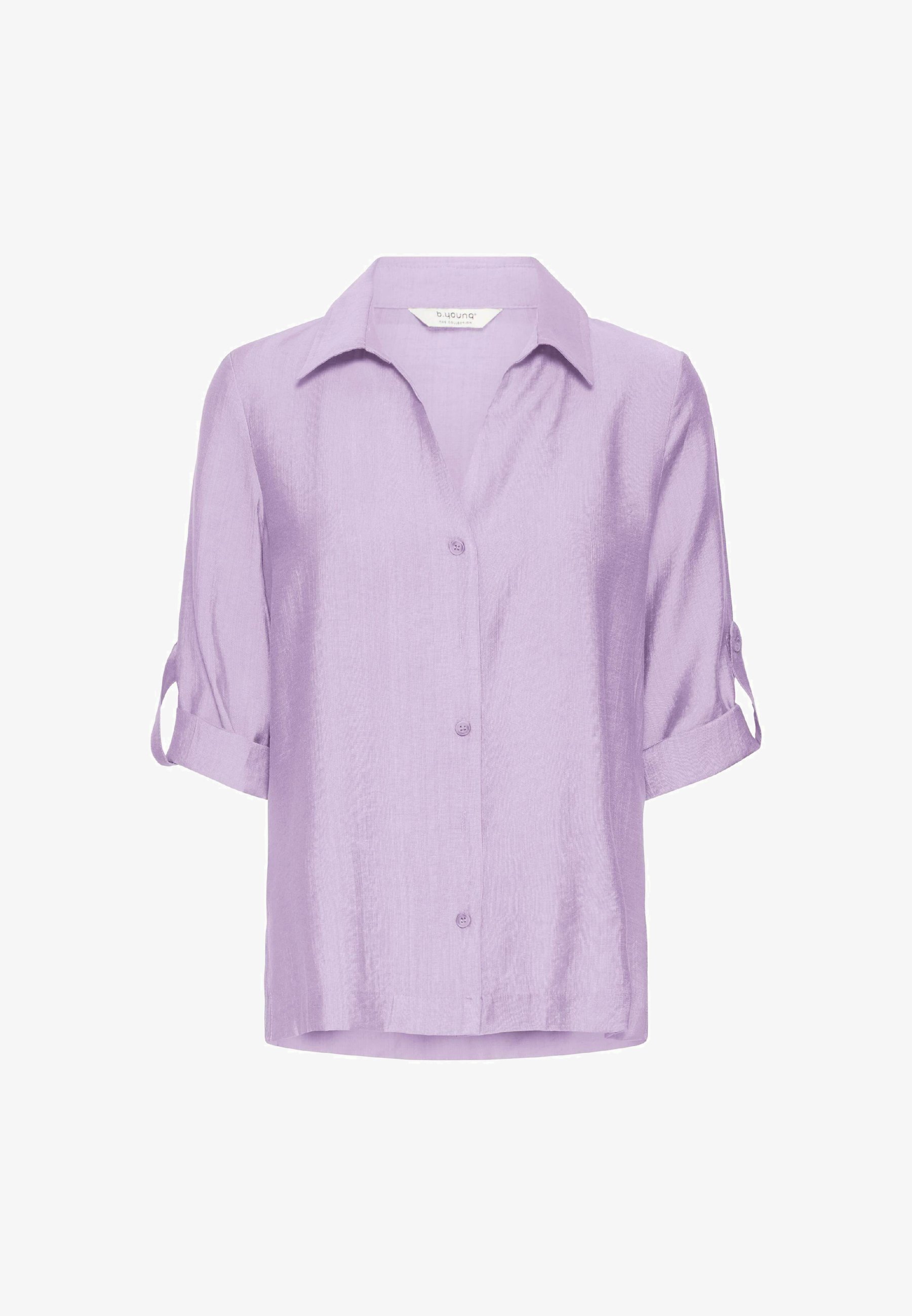 b.young BYJOANNIE - Blouse met knoopsluiting - paarse roos