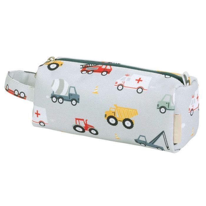 A Little Lovely Company | Estuche para lápices infantil para la escuela y el ocio - Gris - Talla única