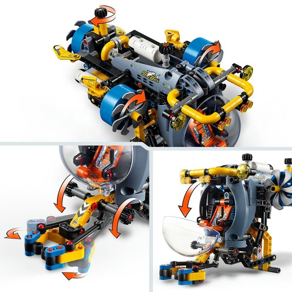 LEGO Technic 42201 Onderzeeër voor Diepzeeonderzoek<br>