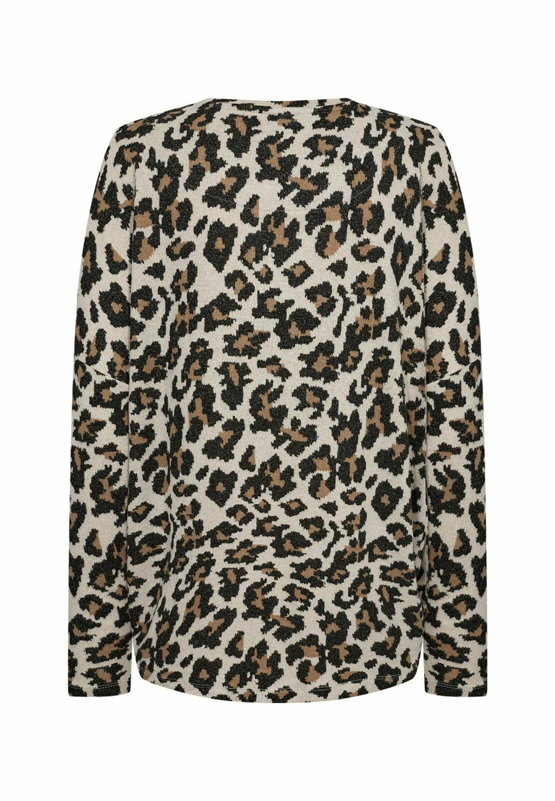 Soyaconcept SC-BIARA AOP 138 - Haut à manches longues - marron désert chiné c