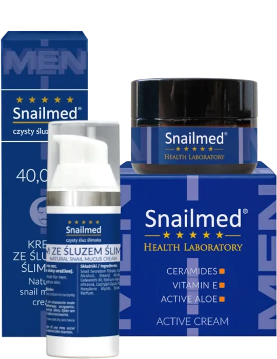 Snailmed Kuracja aktywny mężczyzna zestaw