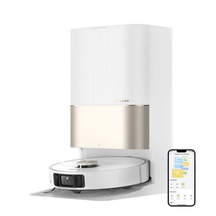 Dreame X40 Ultra Complete Weiß – Saug- und Wischroboter – mit selbstreinigender Basisstation, 12 kPa – 80–90 % neuwertig, B2