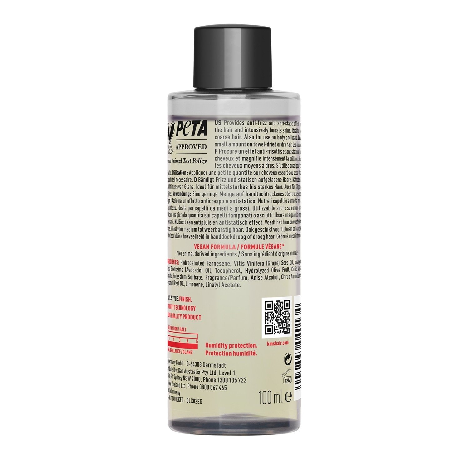 KMS ulje za njegu kose za glatku i intenzivnu njegu – 100 ml
