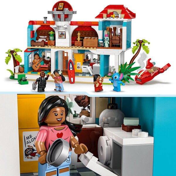LEGO Disney 43268 Lilo and Stitch Beach House<br>