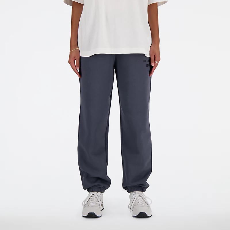 Dames Icon Collegiate Fleece Joggingbroek – GRAFIET