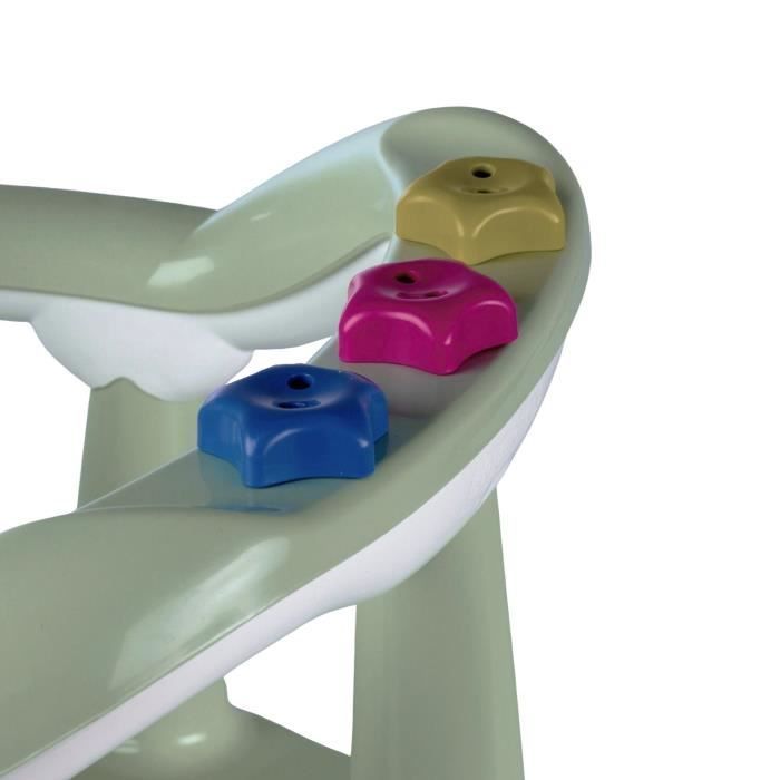 Anello da bagno per bambini THERMOBABY AQUABABY, colore verde celadon - Giocattolo blu - Prodotto in Francia