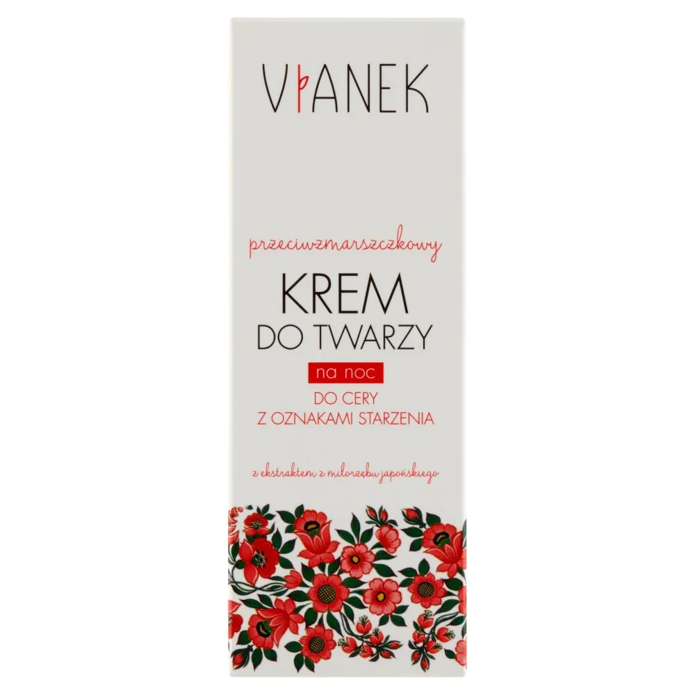 Vianek Przeciwzmarszczkowy krem do twarzy na noc