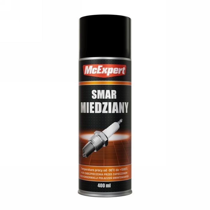Copper-based lubricant in aerosol form - MC EXPERT - 400 ml - High temperature - Fast drying - Anti-seize