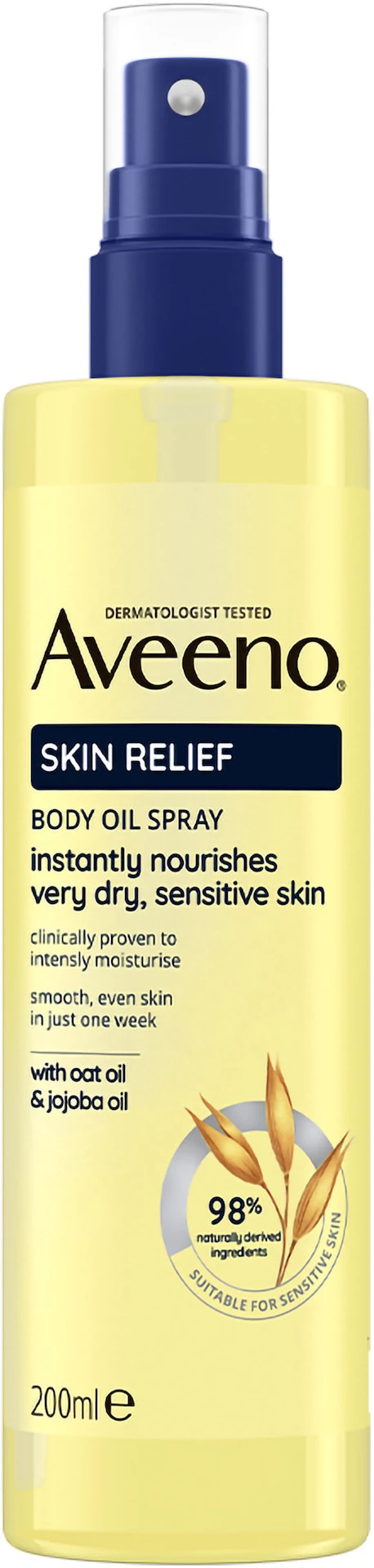 Bőrnyugtató testápoló olajspray 200 ml - Aveeno
