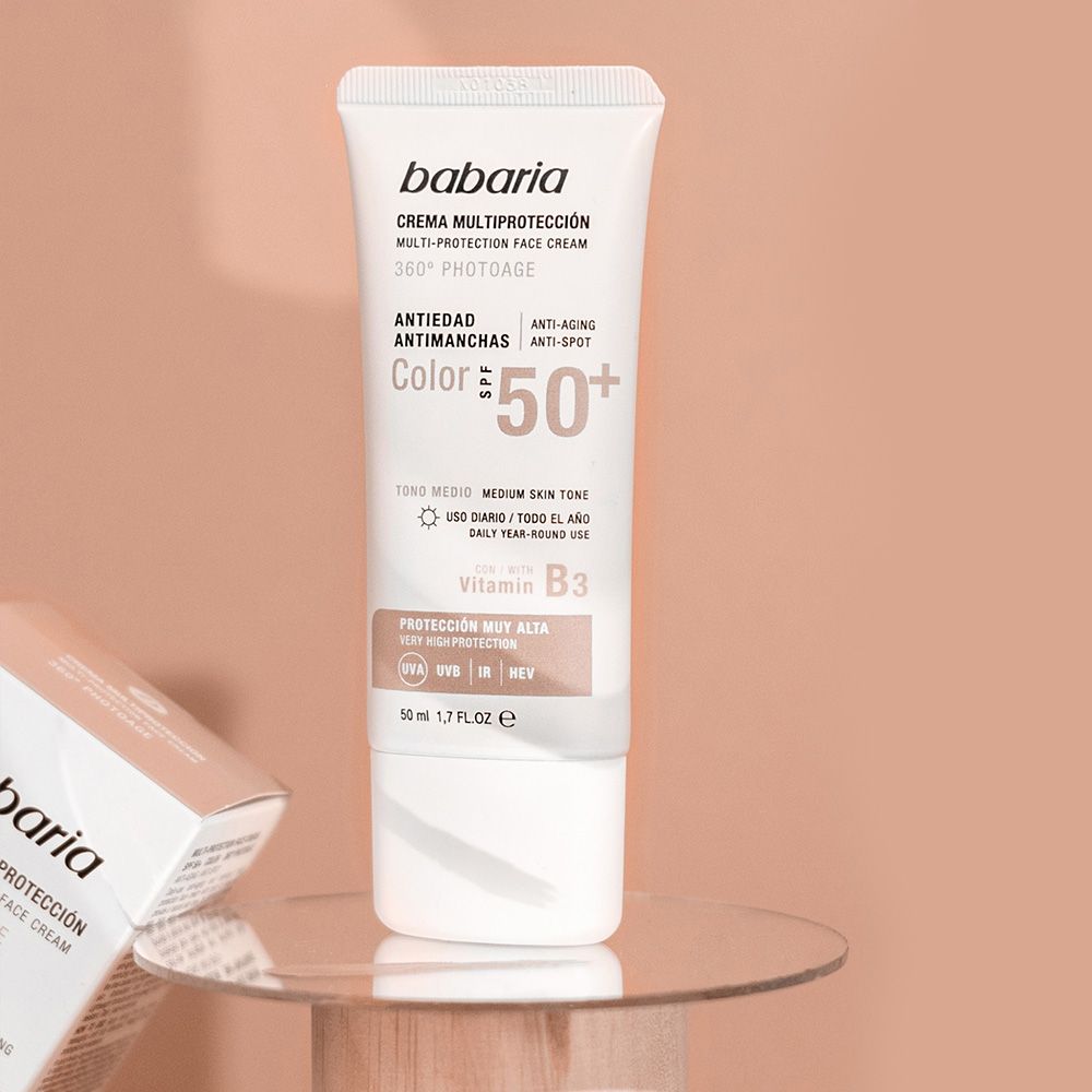 Višestruka zaštitna krema protiv starenja i tamnih mrlja sa SPF 50 Zaštita lica
