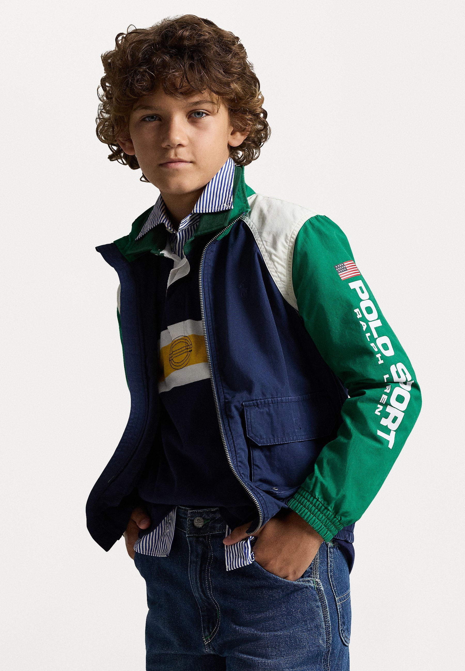 Polo Ralph Lauren POLO SPORT KATOENEN POPLIN JAS - Windbreaker - multi
