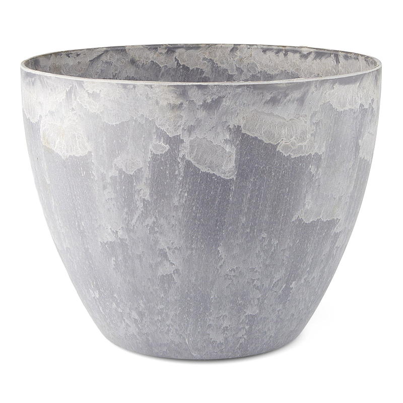Pot domestique ø 27 cm plastique/carbonate de calcium